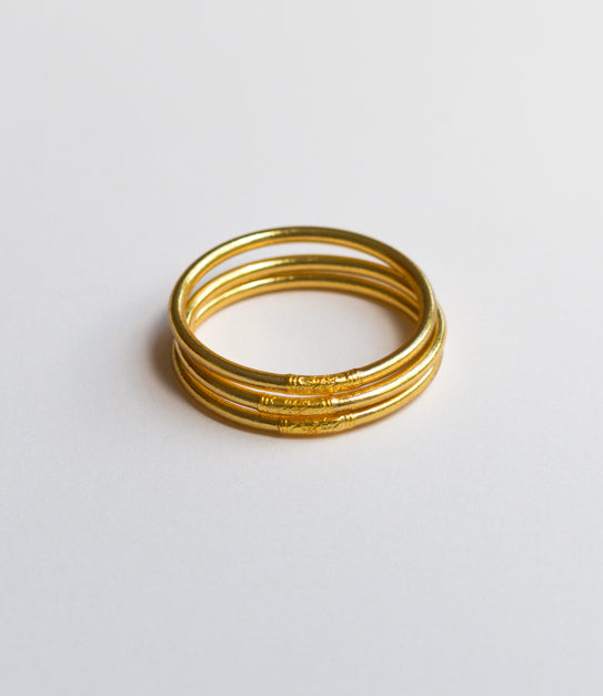 Thick Bangle (Gold)