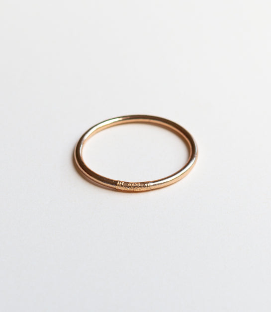Thick Bangle (Rose Gold)