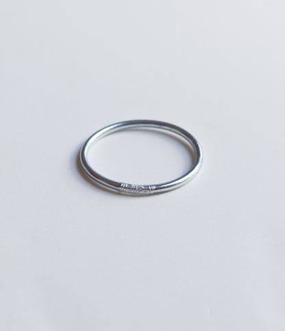 Thick Bangle (Silver)